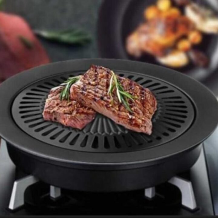 BBQ Grill Pan - Stove-Top BBQ Grill Pan
