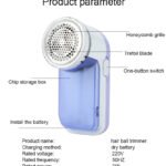 Portable Electric Clothes Fabric Shaver Hair Ball Trimmer Sweater Lint Fuzz Shaver Fluff Remove Lint Pellet Cut Machine