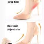 Heel Insoles Pain Relief Cushion Anti-wear Adhesive Feet Care Pads