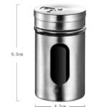 Stainless Steel Spice Jar With Rotate Cover