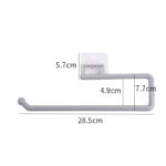 Tissue Hanger,Plastic Paper Roll Holder Wall Mounted