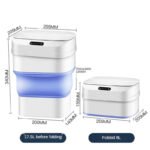 Smart Sensor Folding Trash Can