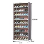 10 Layer Printed Shoe Organizer Rack