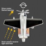 SOLAR ENERGY AIRPLANE AIR FRESHENER