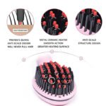 Temperature Display Hair Straightener Brush