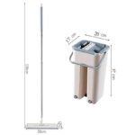 Spin Mop Bucket With Reusable Mop Pads