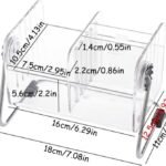 Acrylic Remote Holder – Mobile & Cosmetic Organizer – Home Desk