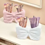 Bow Toothbrush & Makeup Brush Holder
