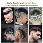 Branded T9 Vintage Beard Trimmer Professional Hair Cut Shaving Machine USB Rechargeable Wireless