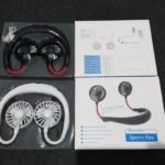 Mini USB Rechargeable Neck Held Colar Fan Portable