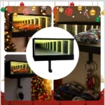 LED Infinity Mirror Key Holder Shelf