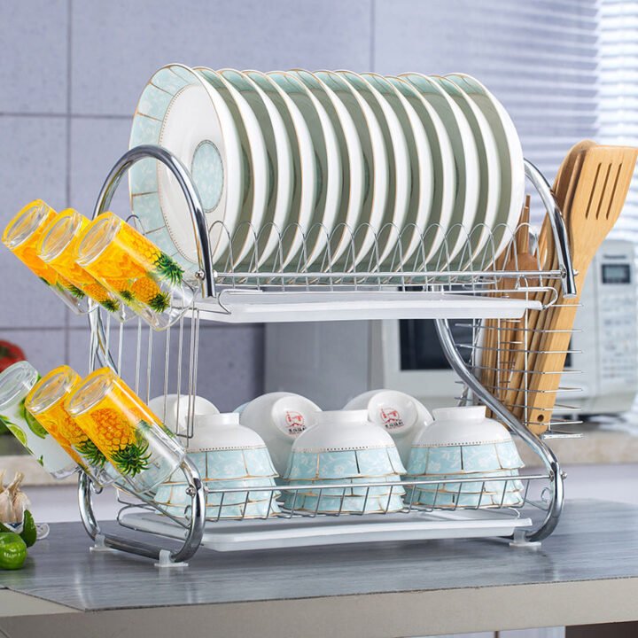 2 Tiers Dish Rack