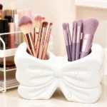Bow Toothbrush & Makeup Brush Holder