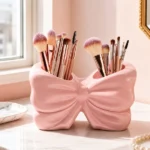 Bow Toothbrush & Makeup Brush Holder