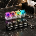 4 Key Mechanical Keyboard Clicker Keychain (1 Pc)