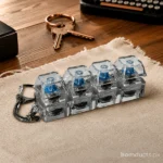 4 Key Mechanical Keyboard Clicker Keychain (1 Pc)