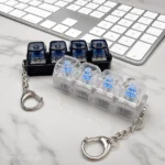 4 Key Mechanical Keyboard Clicker Keychain (1 Pc)