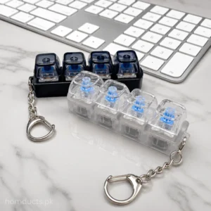 4 Key Mechanical Keyboard Clicker Keychain (1 Pc)