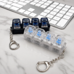 4 Key Mechanical Keyboard Clicker Keychain (1 Pc)