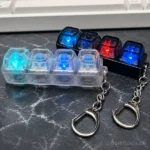 4 Key Mechanical Keyboard Clicker Keychain (1 Pc)