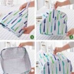 Folding Food Cover Thermal Insulation Aluminum Foil – 2 Pcs Of Set