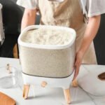 Transparent Rice Sealed Storage Organizer