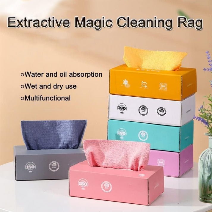 20 pcs Microfiber Cleaning Cloth with Box