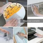 20 pcs Microfiber Cleaning Cloth with Box