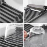 Multipurpose Drain Mat with Dish Stand