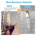 AC Outdoor Unit Protector Aluminium Cover With Straps