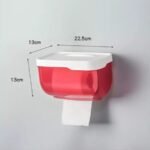 Tissue Roll Holder Adhesive Wall Mounted