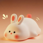 Cute Rabbit Silicone Lamp