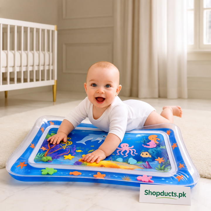 Luxury Baby Water Play Mat Premium Tummy Time Activity for infants