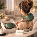 Neck & Shoulder Massager with Heat Deep Kneading Massage Device