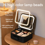 New Led Cosmetic Bag With Mirror