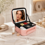 New Led Cosmetic Bag With Mirror
